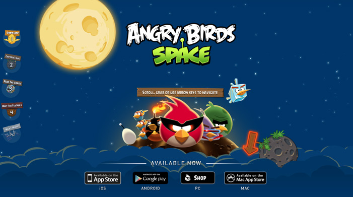 Angry Birds Space