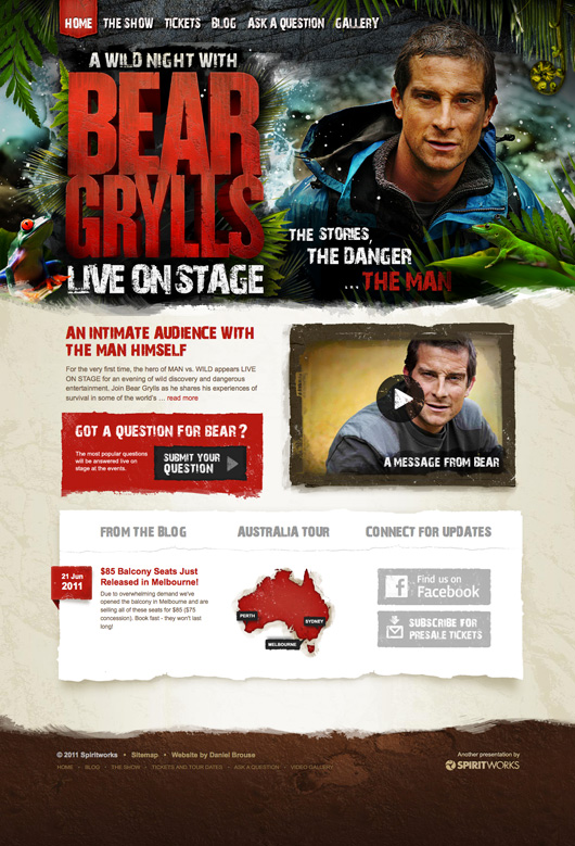 Bear Grylls Live