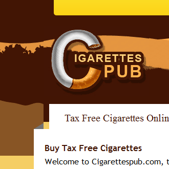 Tax Free cigarettes