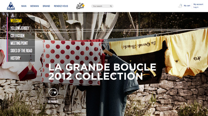 Le Coq Sportif x le Tour de France 2012