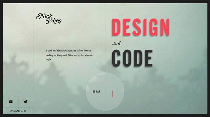 Nick Jones / Design + Code