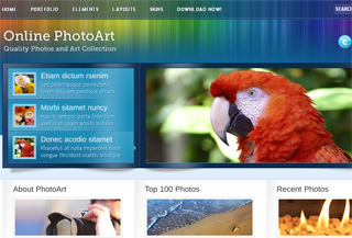 Online PhotoArt – Business & Portfolio Theme
