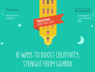 10 ways to boost creativity, straight from Gdansk