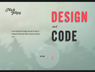 Nick Jones / Design + Code